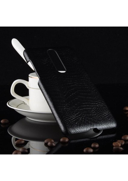 Nokia 3.1 Plus Anti Scratch Klasik Timsah Için Şık Klasik Kılıf (Yurt Dışından)