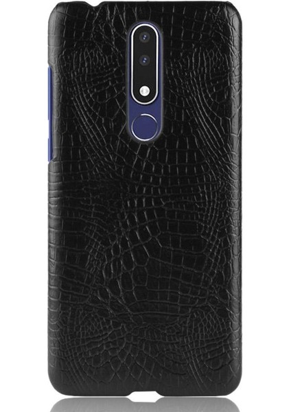 Nokia 3.1 Plus Anti Scratch Klasik Timsah Için Şık Klasik Kılıf (Yurt Dışından)