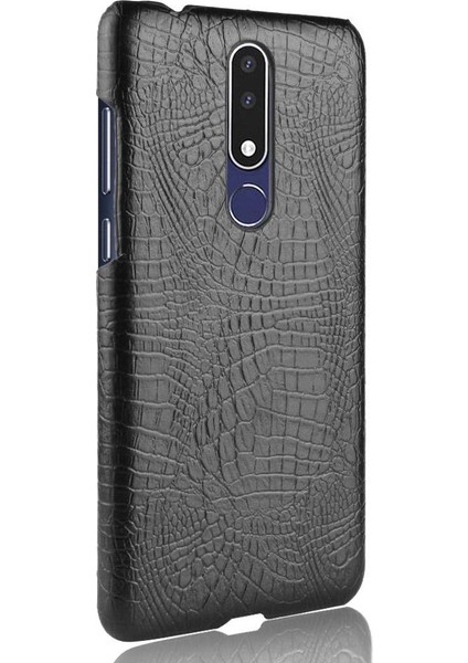 Nokia 3.1 Plus Anti Scratch Klasik Timsah Için Şık Klasik Kılıf (Yurt Dışından)