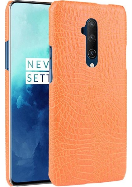 Oneplus 7t Pro Koruyucu Kapak Için Şık Klasik Kılıf Klasik Timsah (Yurt Dışından)