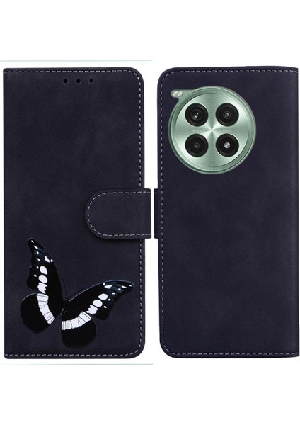 Oneplus Ace 3 Pro Için Flip Case Kelebek Flip Folio Kapak Cüzdan Renk (Yurt Dışından)