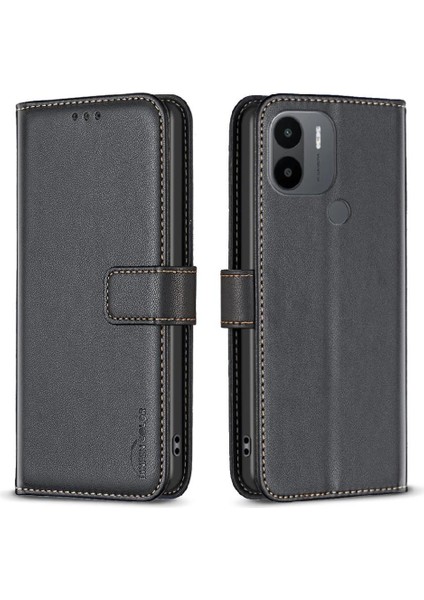 Xiaomi Redmi A1 Artı Cüzdan Kılıf Için Flip Case Iş Çoklu Kart (Yurt Dışından)