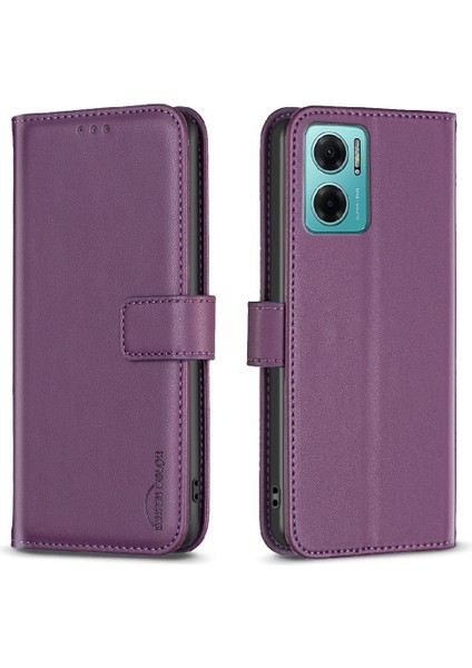 Xiaomi Redmi Not 11E Çoklu Kart Yuvası Için Flip Case Iş Deri Kılıf (Yurt Dışından)