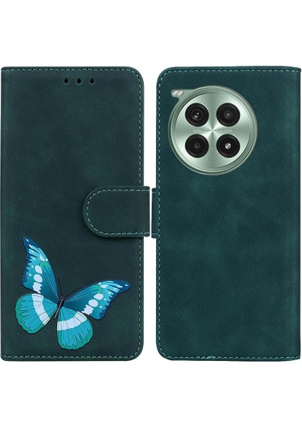 Oneplus Ace 3 Pro Için Flip Case Kelebek Flip Folio Kapak Cüzdan Renk (Yurt Dışından)