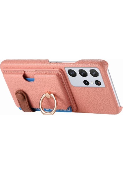 Samsung Galaxy S21 Ultra Kart Yuvaları Halka Standı Premium Dokulu (Yurt Dışından) modelleri