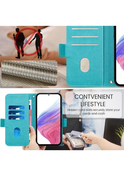 Oneplus Ace 2 5g Manyetik Cüzdan Pu Deri Kredi Kartı Yuvası ile Kılıf (Yurt Dışından)