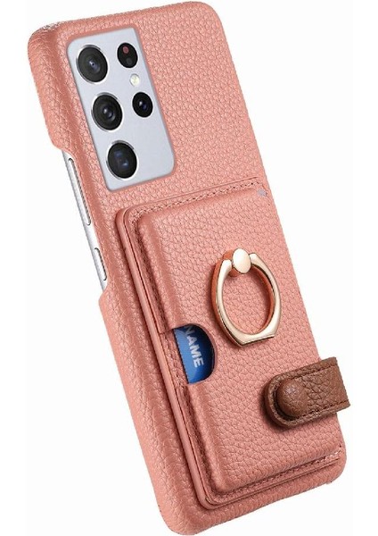 Samsung Galaxy S21 Ultra Kart Yuvaları Halka Standı Premium Dokulu (Yurt Dışından) indirimleri