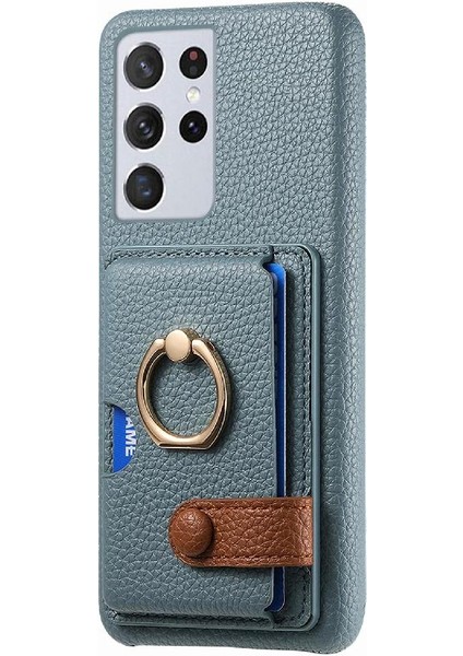 Samsung Galaxy S21 Ultra Kart Yuvaları Halka Standı Premium Dokulu (Yurt Dışından) fiyatları