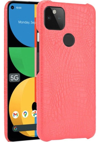 Google Pixel 5A Anti Scratch Klasik Timsah Için Şık Klasik Kılıf (Yurt Dışından)