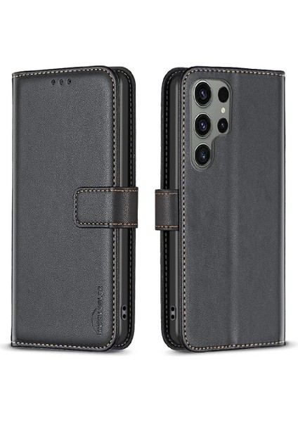 Samsung Galaxy S24 Ultra Çok Renkli Cüzdan Iş Deri Için Flip Case (Yurt Dışından) indirimleri