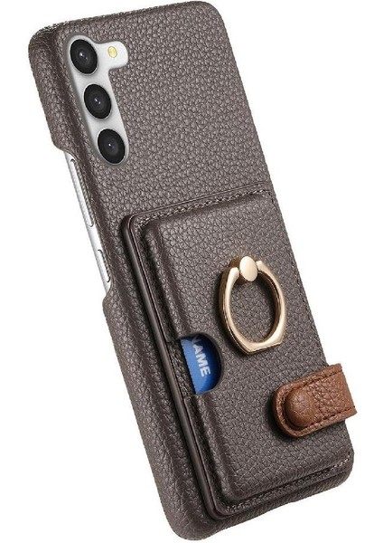 Samsung Galaxy S23 Fe Halka Standı Kart Yuvaları Premium Dokulu (Yurt Dışından) fiyatları