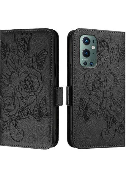 Oneplus 9 Için Kılıf Pro 5g Pu Deri Manyetik Cüzdan Kredi Kartı Yuvası ile (Yurt Dışından)