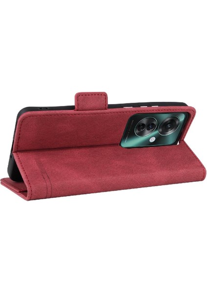 Toka Kart Tutucu ile Oppo RENO11 F 5g Manyetik Cüzdan Için Flip Case (Yurt Dışından) modelleri