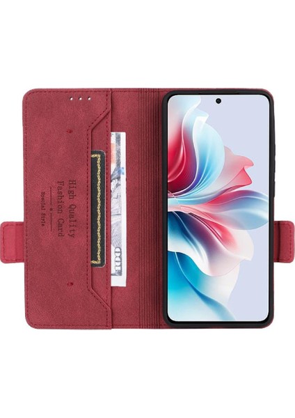 Toka Kart Tutucu ile Oppo RENO11 F 5g Manyetik Cüzdan Için Flip Case (Yurt Dışından) indirimleri