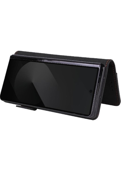 YH Mall Toka ile Samsung Galaxy Z Flip 6 Kart Tutucu Kapak Için Flip Case (Yurt Dışından)