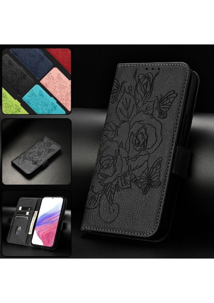 Oneplus 12 Için Kılıf 5g Manyetik Cüzdan Pu Deri Kredi Kartı Yuvası ile (Yurt Dışından)