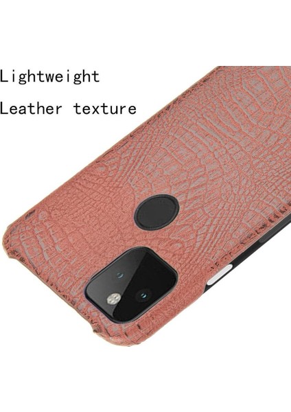 Google Pixel 5A Anti Scratch Klasik Timsah Için Şık Klasik Kılıf (Yurt Dışından) fiyatları