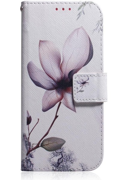 Sony Xperia 1 Iv Için Flip Case Manyetik Kapatma Boyalı Kart Yuvaları Pu (Yurt Dışından)