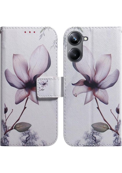 Realme 10 Pro Pu Deri Manyetik Kapatma Kart Yuvaları Için Flip Case (Yurt Dışından)