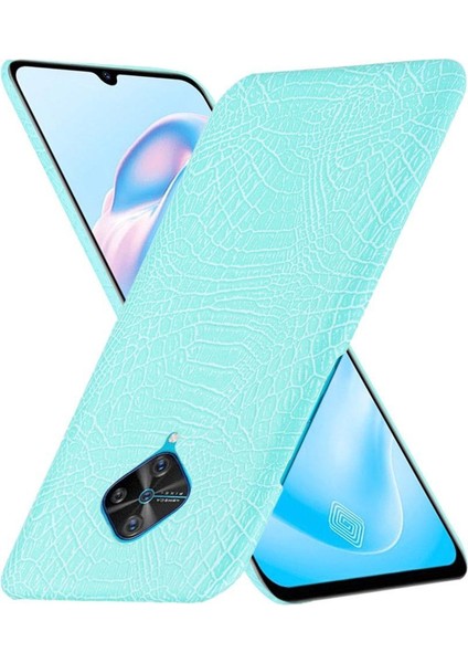 YH Mall Vivo S1 Pro Anti Scratch Klasik Timsah Kapak Için Şık Klasik Kılıf (Yurt Dışından)