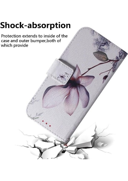 Xiaomi Redmi Not 13 Pro Artı Kart Yuvaları Pu Deri Için Flip Case (Yurt Dışından)