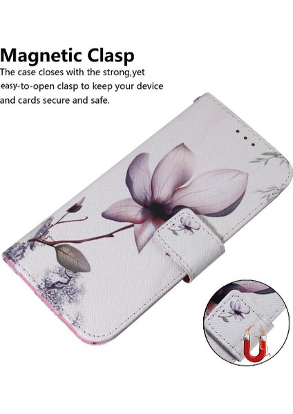 Xiaomi Redmi Not 13 Pro Artı Kart Yuvaları Pu Deri Için Flip Case (Yurt Dışından)