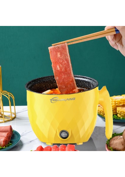 Çift Pembe Ab Çok Fonksiyonlu Elektrikli Pirinç Ocak Mini Yapışmaz Tencere Multicooker Ev Mutfak Aletleri Elektrikli Ocak (Yurt Dışından) fırsatları