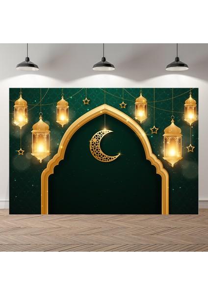SK2816 Ince Vinil 240X180 cm Seekpro Fotoğraf Arka Planında Cami Ramazan Mavi Kraliyet Kareem Mubarak Parti Posteri Bebek Doğum Günü Fotografik Arka Plan Photocall (Yurt Dışından) modelleri