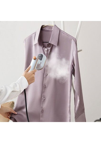 Beyaz Abd Mini Döner Buharlı Ütü Elde Taşınabilir Islak ve Kuru Çift Sıcak Buhar Jeneratörü Taşınabilir Giysi Buharlayıcısı Ev Seyahat Askılı Ütü (Yurt Dışından) modelleri