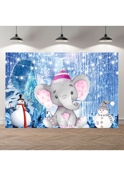 SK5241 Ince Vinil 210X150CM Seekpro Vinil Fil Erkek Kız Yeni Doğan Bebek Duş Afişi Fotoğraf Arkaplanları Çocuk Doğum Günü Fotoğrafçılığı Arkaplanlarını Özelleştirin (Yurt Dışından)