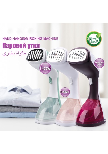 Açık Yeşil Dikey Giysi Buhar Makinesi Güçlü Manuel Taşınabilir Elektrikli Buhar Jeneratörü Ütü Giysi Ütüleme Sistemi Makinesi Ev Aletleri (Yurt Dışından) modelleri