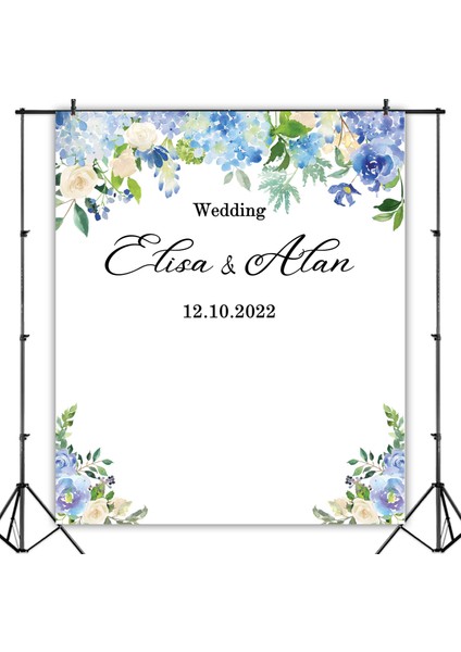 L1185 Ince Vinil 180X200 cm Neoback Özel Düğün Yıldönümü Zemin Doğum Günü Evlilik Arka Bahçe Arka Plan Suluboya Çiçek Fotoğrafçılığı Photocall Banner (Yurt Dışından) fırsatları