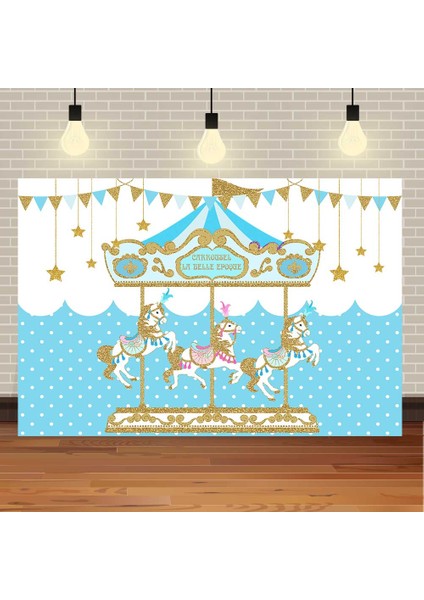 L0494 Ince Vinil 150X100 cm Neoback Atlıkarınca At Doğum Günü Arka Plan Sirk Fotoğrafçılığı Bebek Pembe Parti Dekor Zemin Photocall Photophone Fotografik (Yurt Dışından) fırsatları
