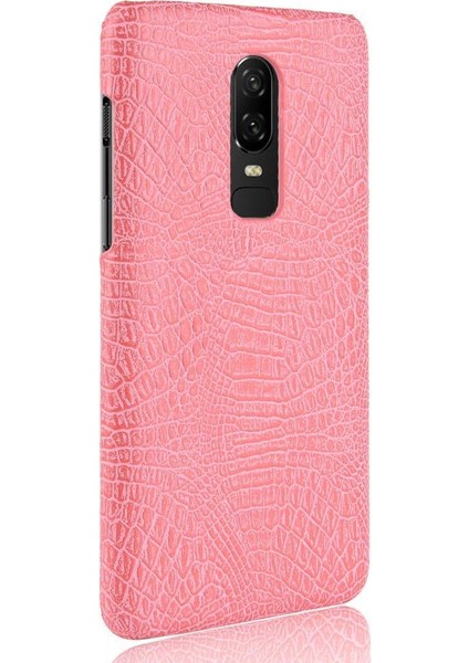 Oneplus 6 Klasik Timsah Moda Uyumluluğu Için Şık Klasik Kılıf (Yurt Dışından) fiyatları