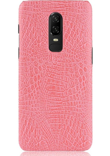 Oneplus 6 Klasik Timsah Moda Uyumluluğu Için Şık Klasik Kılıf (Yurt Dışından) modelleri