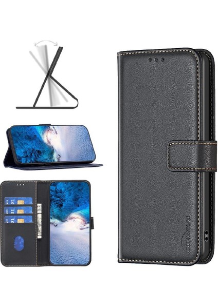 YH Mall Huawei Mate 60 Için Flip Case Çok Renkli Deri Çanta Iş Çoklu Kart (Yurt Dışından)