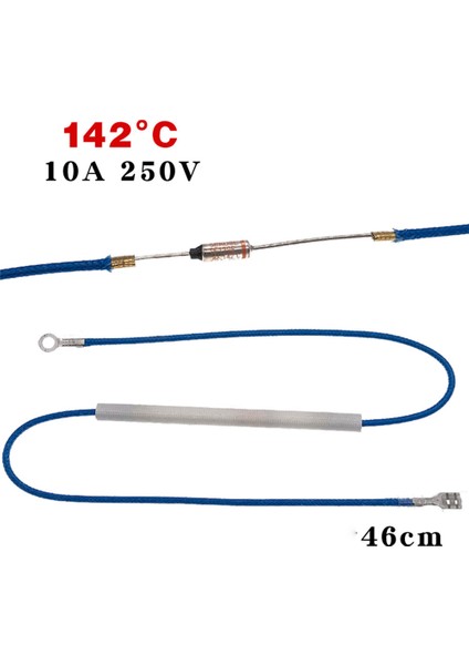 21610A/250V Termal Sigorta 142/ 172/ 184/ 192/ 216/ 240 Sıcaklık Sigorta Teli 19/ 44/ 46CM Pirinç Pişirici Düdüklü Tencere Için (Yurt Dışından) modelleri