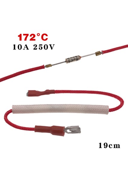 21610A/250V Termal Sigorta 142/ 172/ 184/ 192/ 216/ 240 Sıcaklık Sigorta Teli 19/ 44/ 46CM Pirinç Pişirici Düdüklü Tencere Için (Yurt Dışından) indirimleri