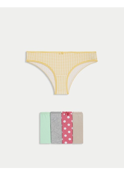 5'li Cotton Lycra:registered: Brazilian Külot Seti
