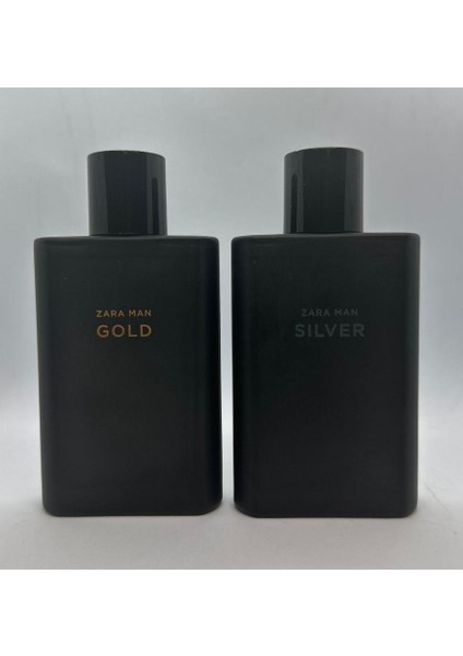 Man Sılver Edt 90 Ml + Zara Man Gold Edt 90 Ml Indirimsehri