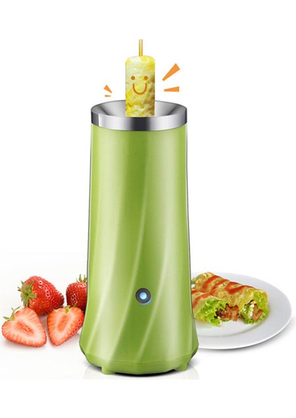 Açık Yeşil Uk Otomatik Yapışmaz Yumurta Kızartma Makinesi Mini Omlet Sosisli Sandviç Yumurta Rulosu Makinesi Yumurta Sosis Kaynatıcı Kahvaltı Için (Yurt Dışından)