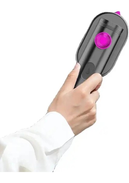 White Eu Mini Buharlı Ütü Giysiler Için Seyahat Taşınabilir Giysi Buhar Makinesi Profesyonel Ev Kuru Islak Giysiler Ütüleme 30W Döner Katlanır Ütü (Yurt Dışından)