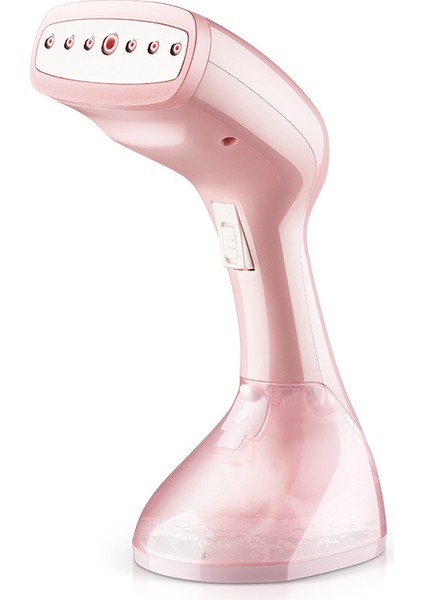 Pembe Eu Elde Taşınabilir Giysi Buharlayıcı 1500W Ev Pembe Kumaş Hızlı Isınan Buharlı Ütü Mini Taşınabilir Dikey Hızlı Isınan Giysi Ütüleme Için (Yurt Dışından)