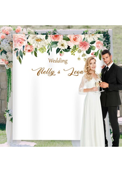 L1229 Ince Vinil 150X180CM Neoback Özel Evlilik Yıldönümü Arka Planı Doğum Günü Evlilik Bahçe Arka Planı Suluboya Çiçek Fotoğrafçılığı Fotoğraf Arama Afişi (Yurt Dışından) fiyatları