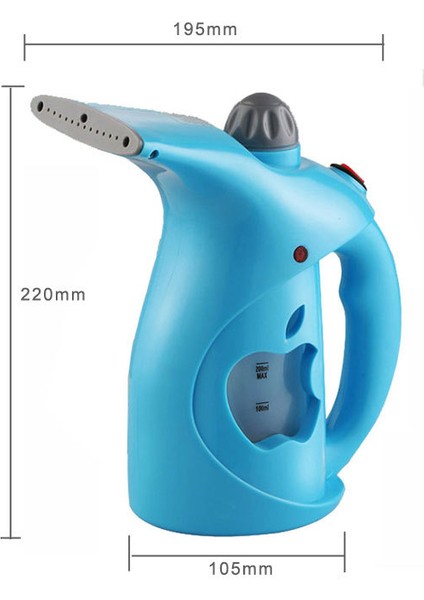 Kırmızı Ab Portatif Giysi Buharlayıcısı 1500W Ev Kumaş Buharlı Ütü 280ML Mini Taşınabilir Dikey Hızlı Isı Giysi Ütüleme Için (Yurt Dışından)