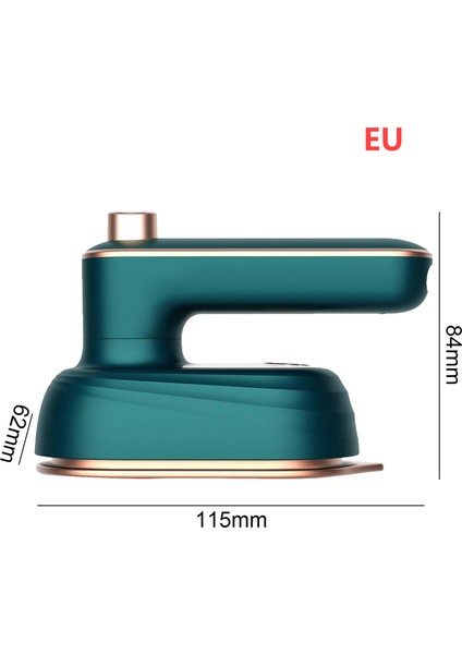Eu B Elektrikli El Giysi Buharlı Pişirici 30W Konfeksiyon Buharlı Pişirici Taşınabilir Ütü Makinesi 60ML Su Deposu Elektrikli Demir Ev Seyahat Için (Yurt Dışından)