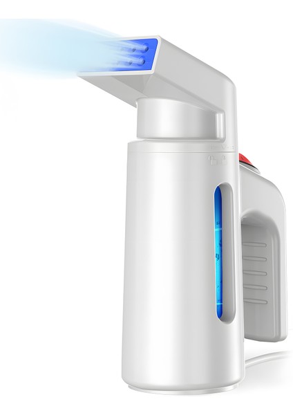 Beyaz Mavi Ingiltere Giysiler Için Vapur 25S Hızlı Isıtma 700W 180ML Büyük Kapasiteli Güçlü Nüfuz Eden Buhar Ev Için Taşınabilir Portatif Giysi Vapuru (Yurt Dışından)