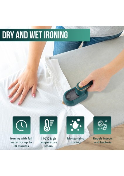 Beyaz Ab Mini Konfeksiyon Buharlayıcı Buharlı Ütü El Taşınabilir Ev Seyahat Giysi Ütüleme Islak Kuru Ütü Makinesi (Yurt Dışından) fiyatları