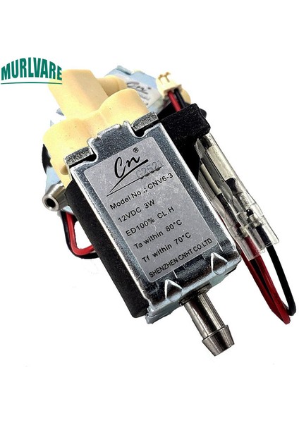 Cnv6-3 12V 3W 1 Giriş 2 Çıkış Mini Su Vanası Tahliye Vanası Çay Yapma Makinesi Mikro Zemin Temizleyici Için Normalde Kapalı Solenoid Vana (Yurt Dışından) fiyatları