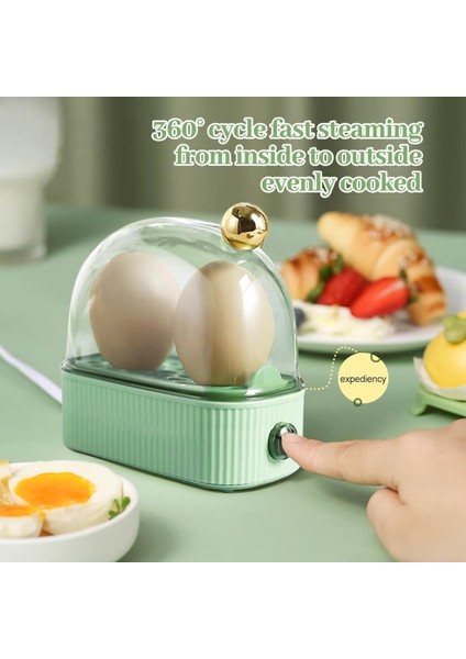 Green Us Taşınabilir Elektrikli Yumurta Kaynatıcı Otomatik Vapur Mini Kahvaltı Makinesi Yumurta Pişiriciler Hızlı Yumurta Makinesi Vapur Otomatik Kapanma (Yurt Dışından) indirimleri